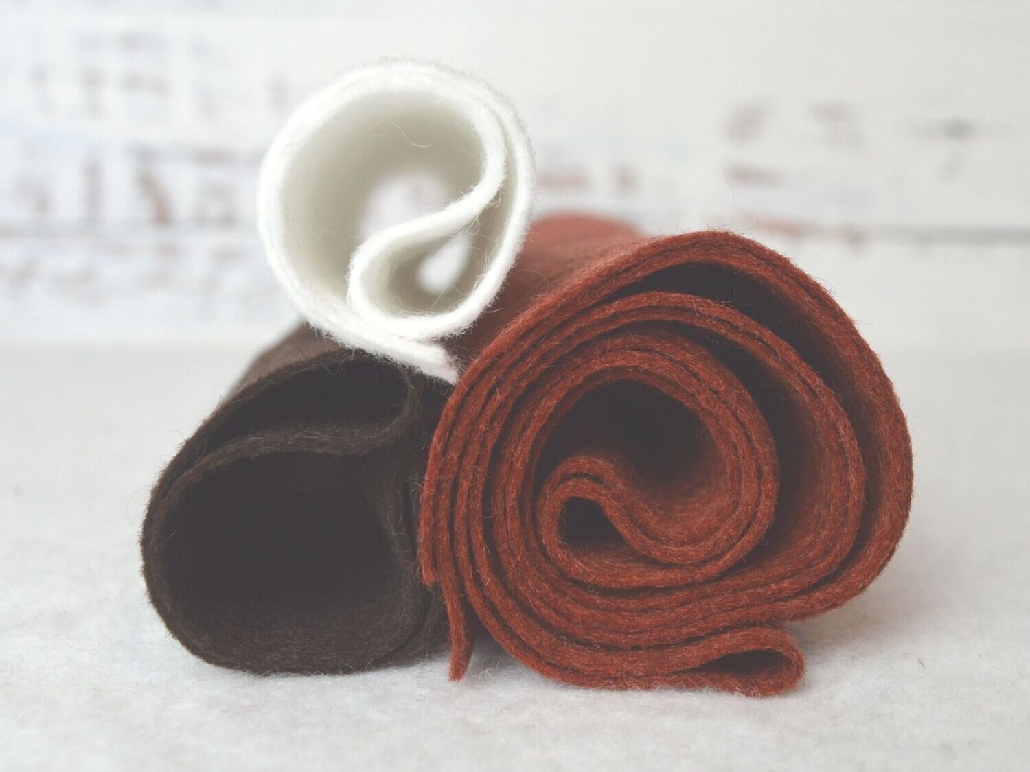 Wool blend felt to make James Fox