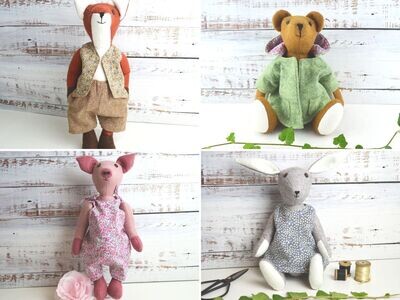 Theodore Bear & Friends. Kits & patterns