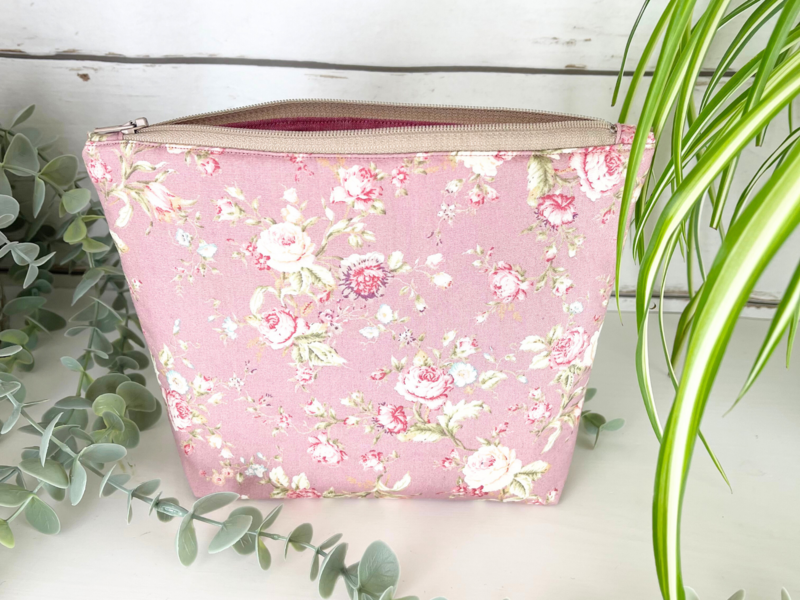 Zip box pouch pattern