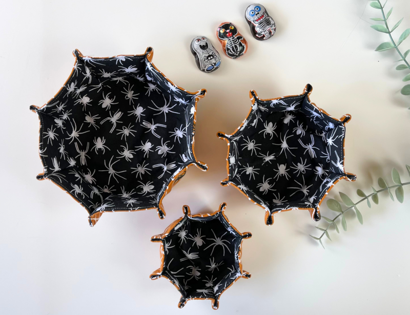 Stackable baskets pattern - 3 sizes