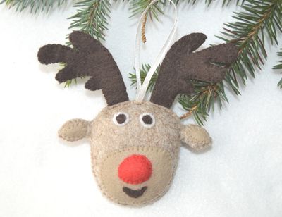 Christmas Felt Decoration - digital patterns