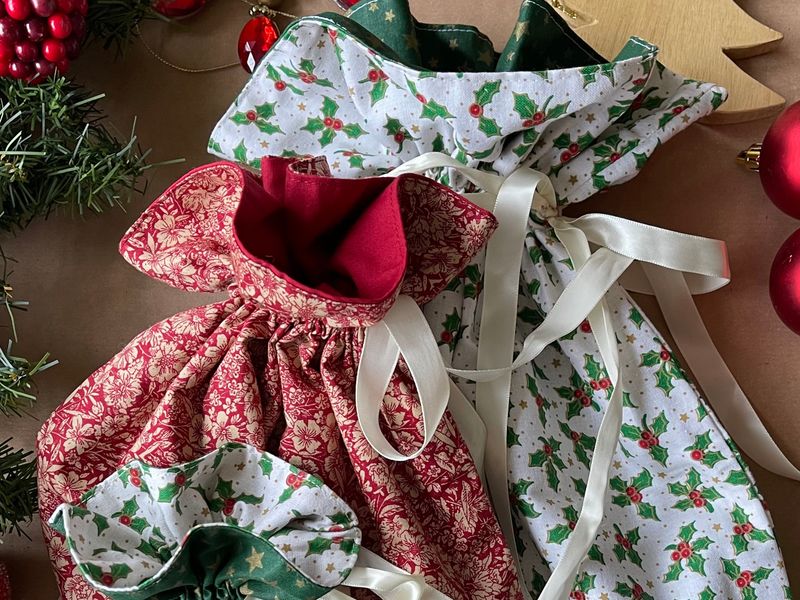 Video tutorial - Christmas bags