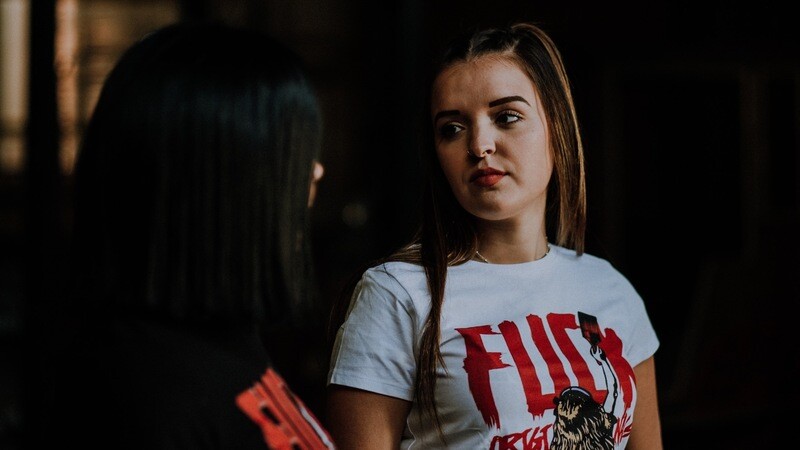 CAMISETA MUJER 🎨 FUCK🌹