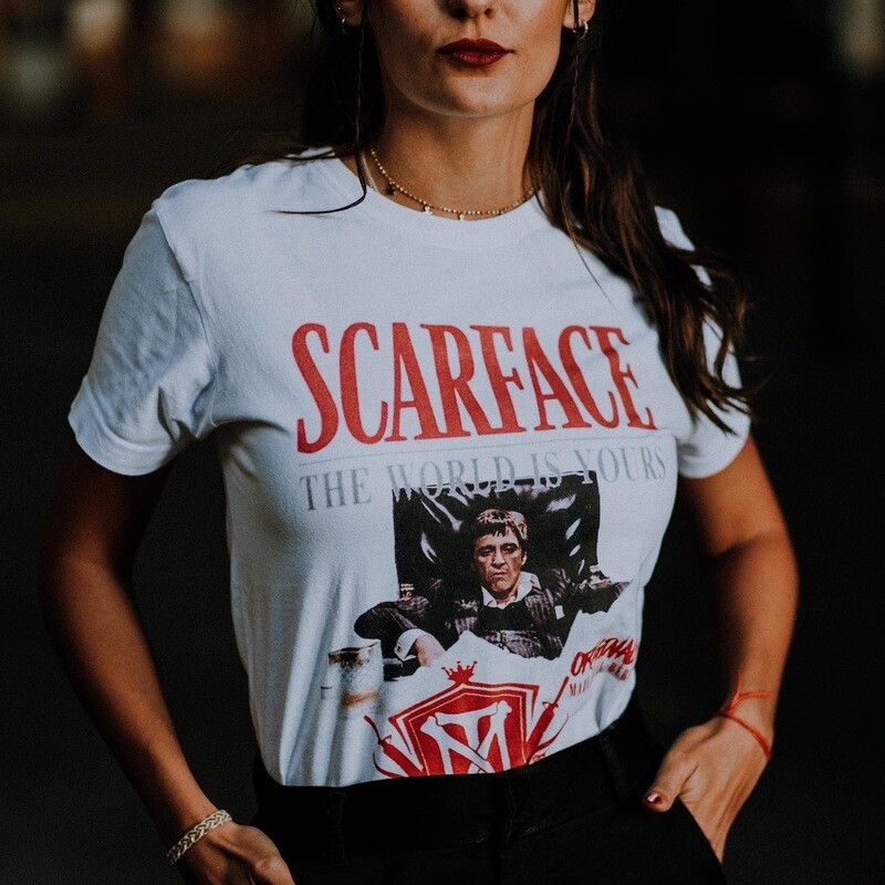 CAMISETA MUJER SCARFACE ❄️