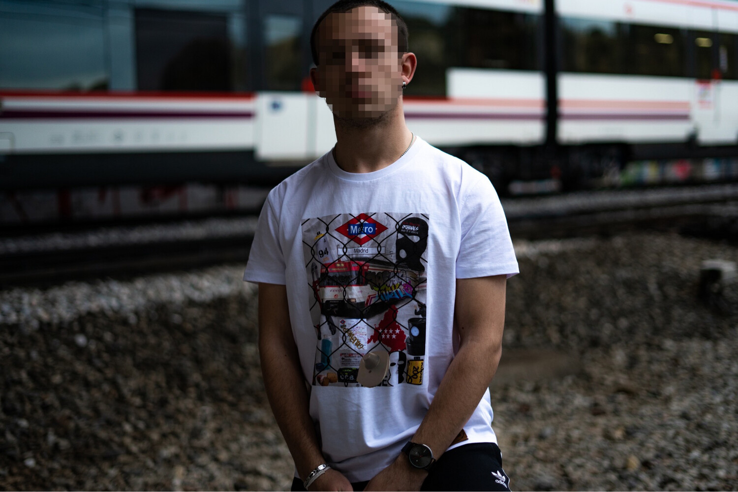 Camiseta blanca Madriz Writters