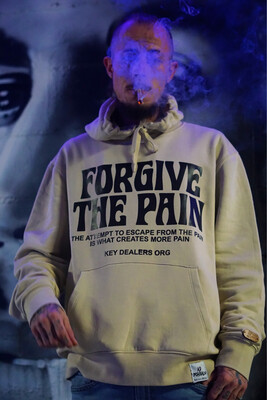 Sudadera beige serigrafia FTP