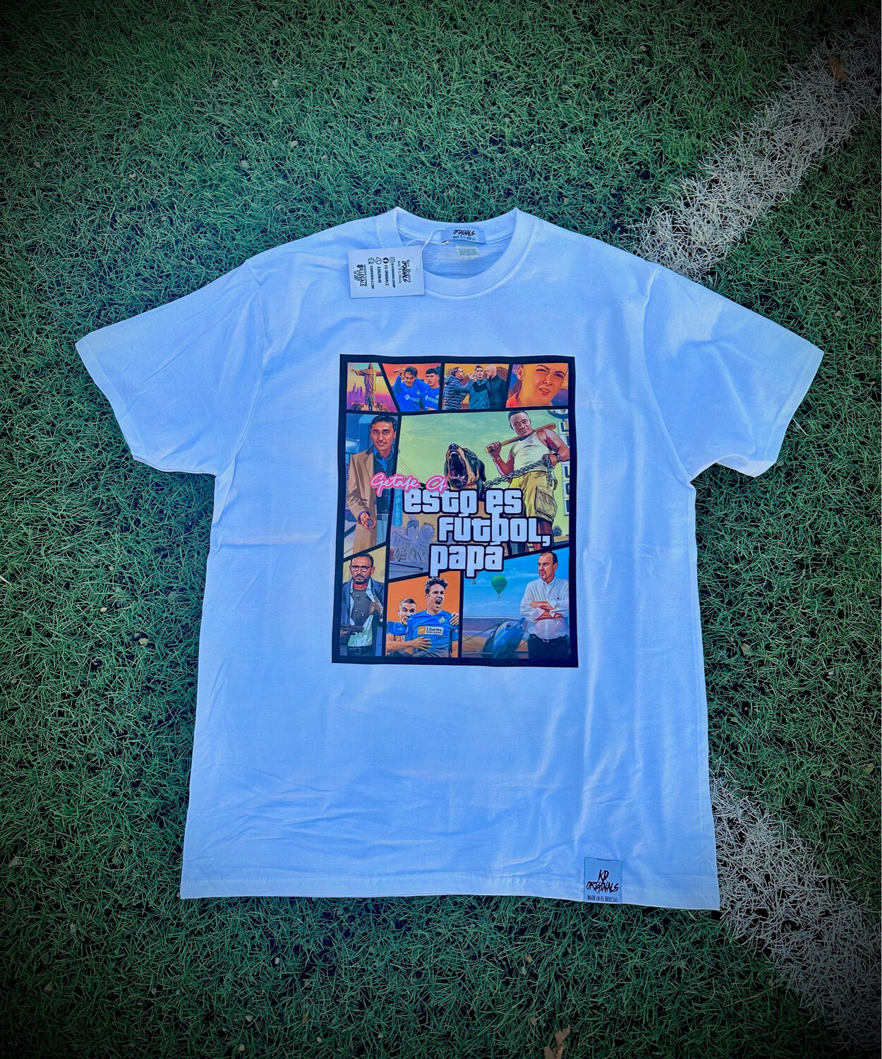 Camiseta blanca Esto es fútbol