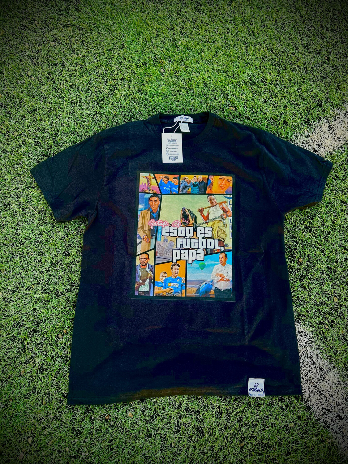 Camiseta negra Esto es fútbol