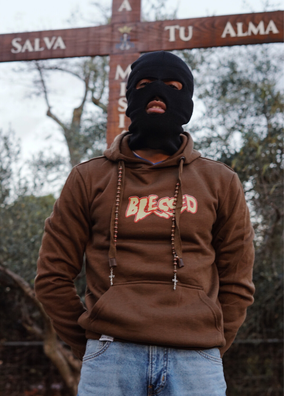 Sudadera Rosario Blessed