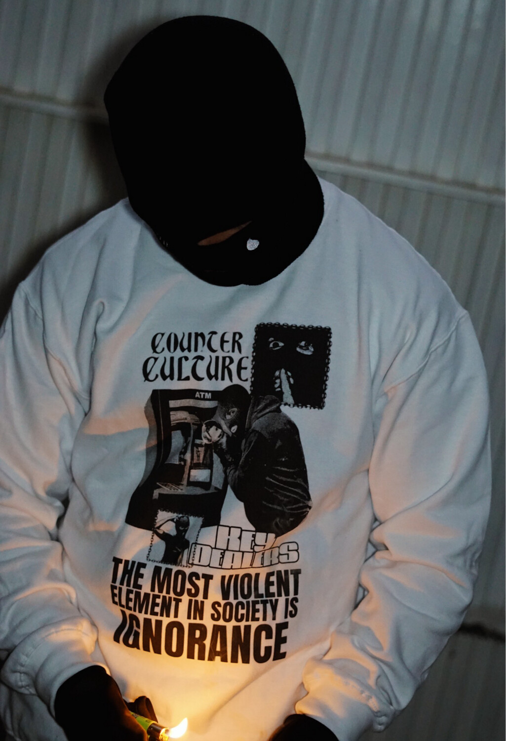 Sudadera blanca Culture