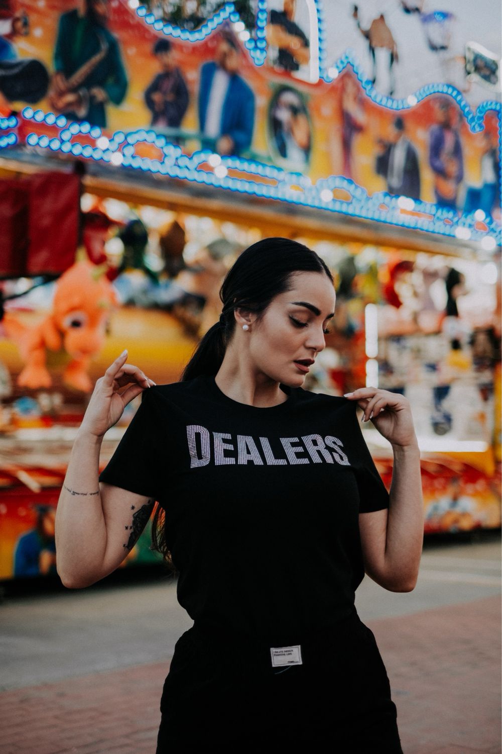 Camiseta DEALERS STRASS