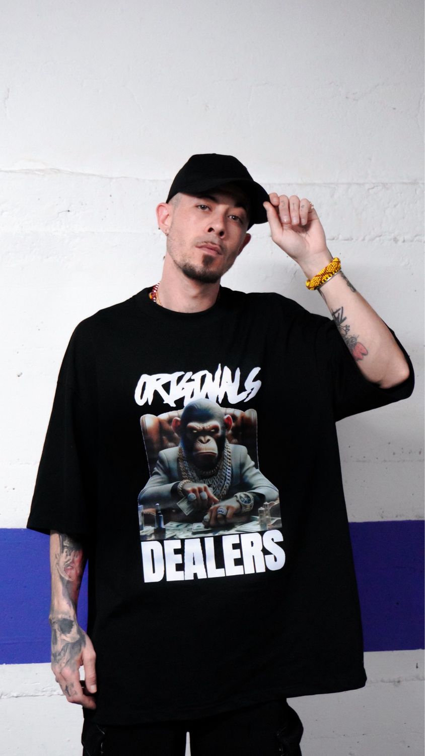 Camiseta OVZ Bk Monkey Dealers