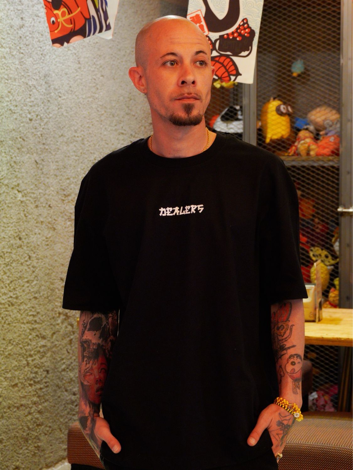 Camiseta negra KOI