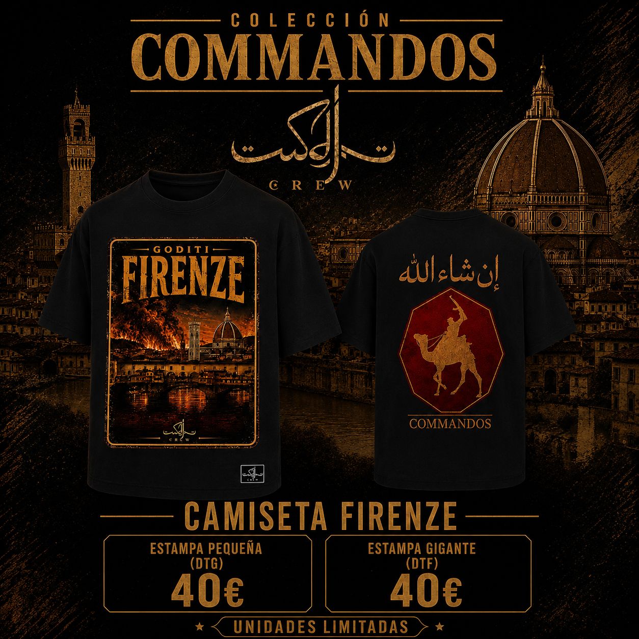 Camiseta Firenze DTF