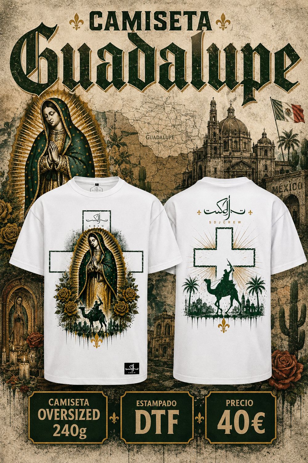 Camiseta Guadalupe