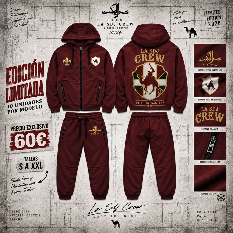 Chandal Burdeos Euskadi
