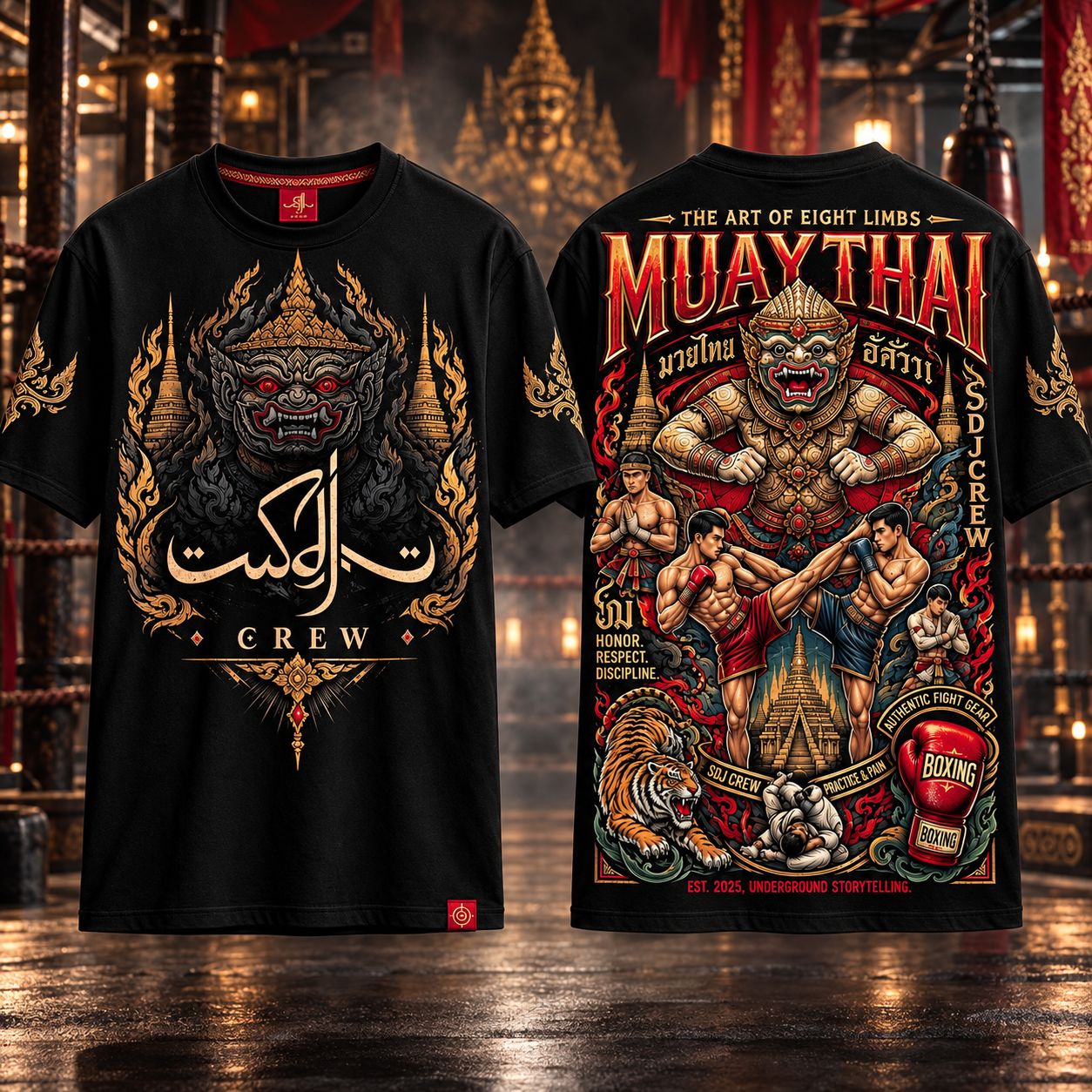 Camiseta MUATHAI
