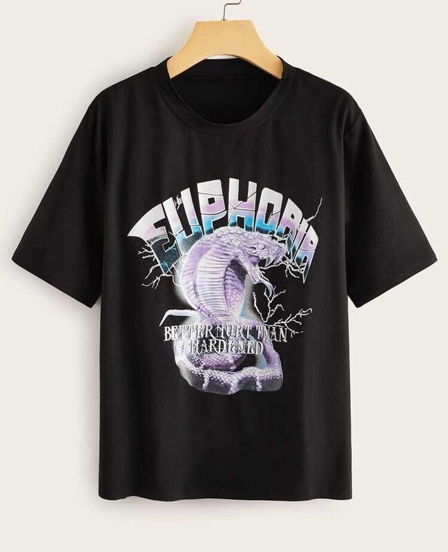 Euphoria Snake Graphic Tee