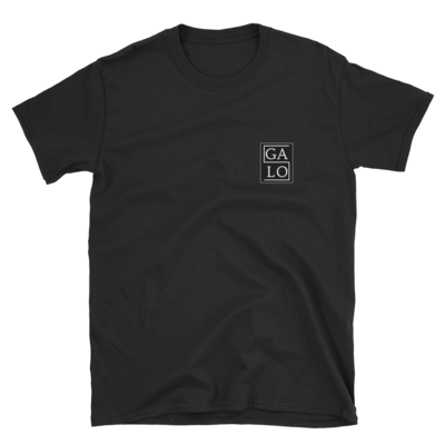 GALOS Chest Print T-Shirt - Black