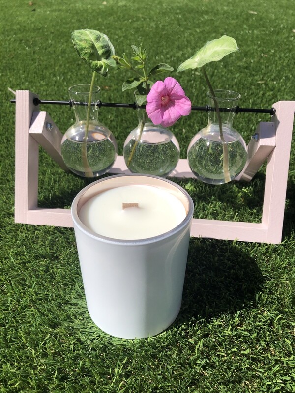 Soy Wax Candle - Electroplated Rose Gold