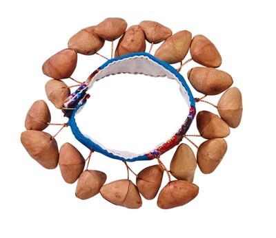 Tobillera Nut rattle