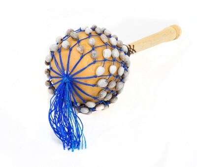 Chekere stick rattle