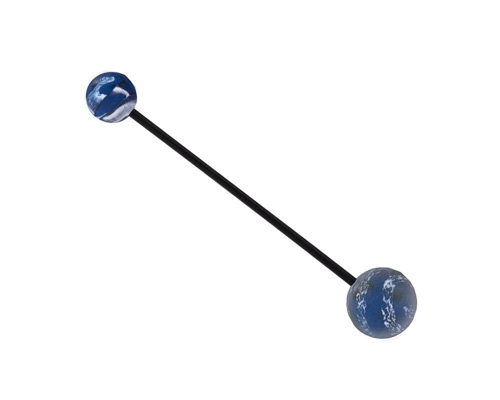 Rubber mallet "earth" - double