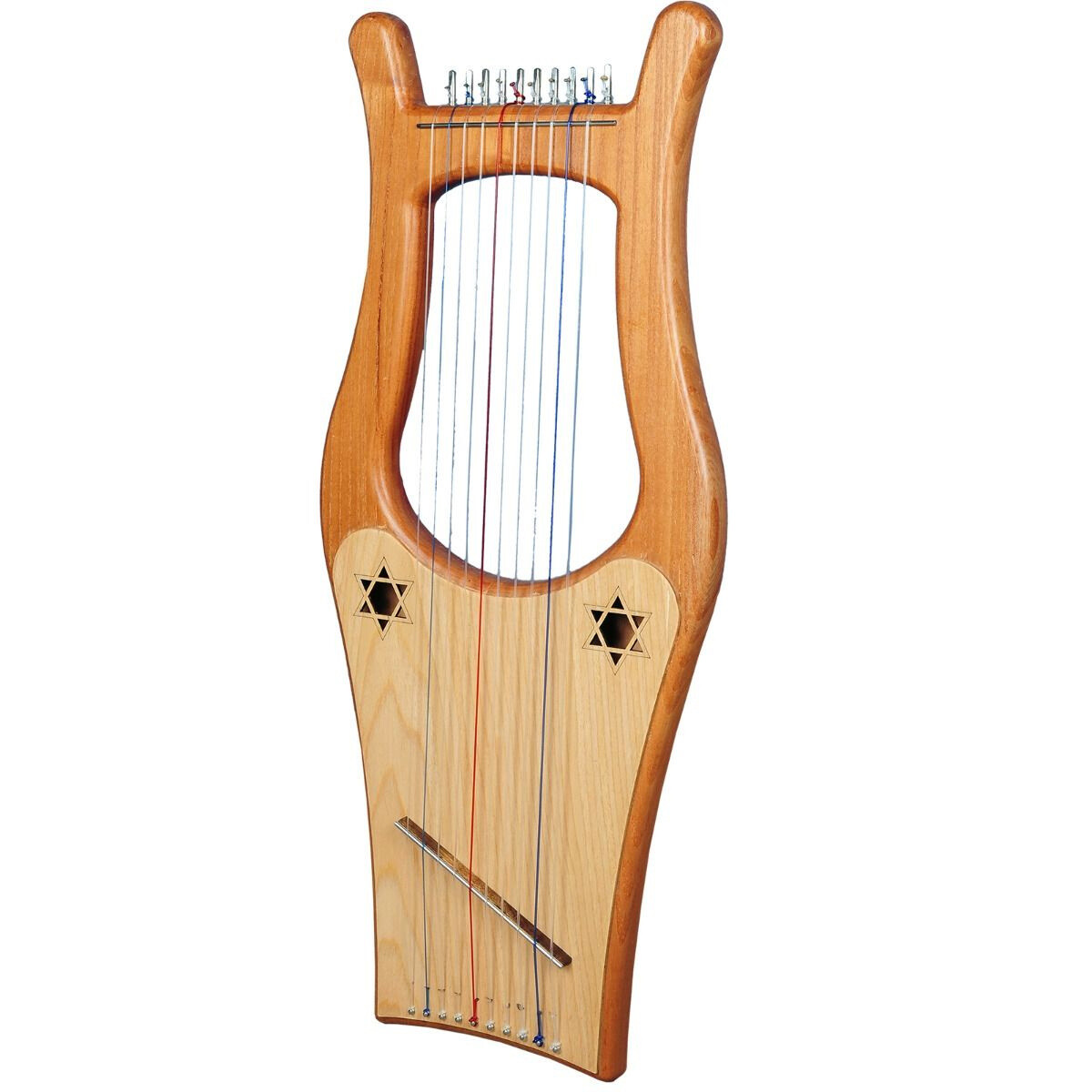 Kinnor Harp large, 10 String, Red Cedar
