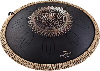 Octave Steel Tongue Drum - 9 notes - D Kurd - decorated