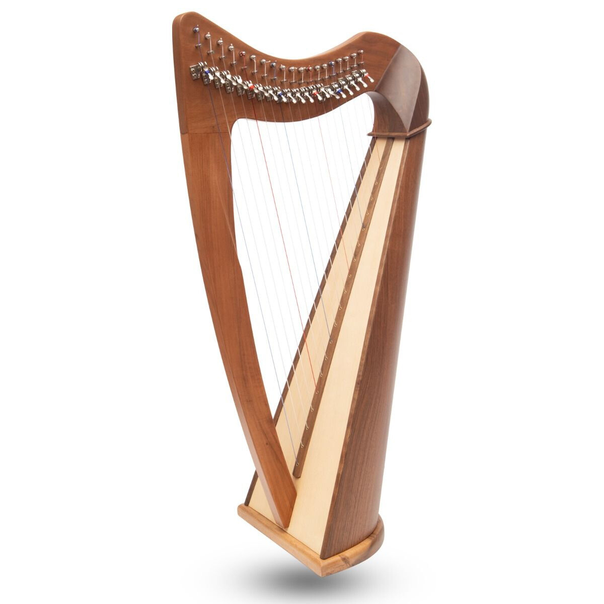 Claddagh Harp, 19 Strings, Walnut
