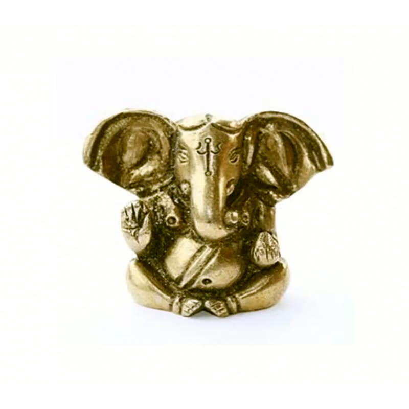 Appu Ganesh brass miniature - 4,5cm - 100gr