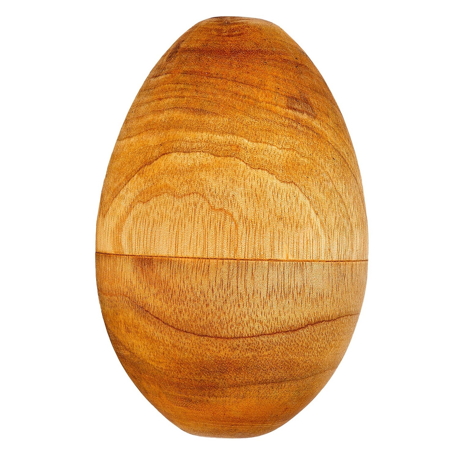 Egg-Shaped Shaker - mahogany wood - large