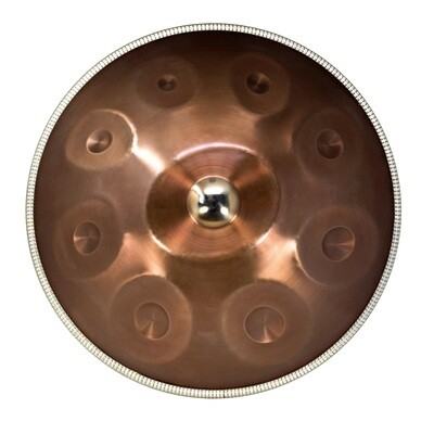 Moon II Handpan, C# Minor, stainless steel