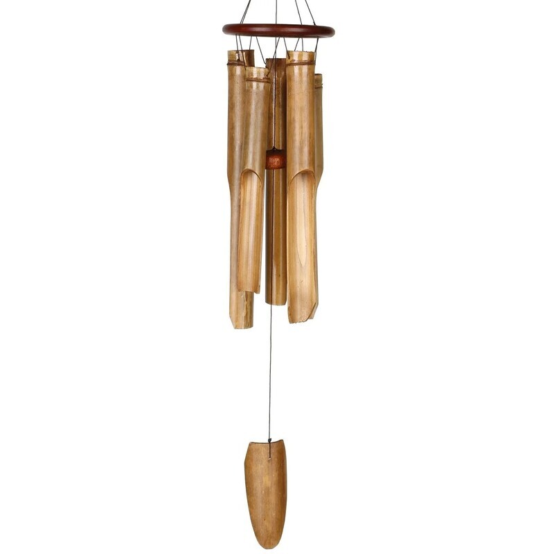 Natural Ring Bamboo Chime - Medium - 71cm