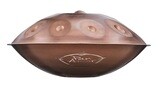 PanAmor Handpan, C#-Low-Mystic, stainless steel