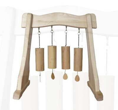 Wooden stand for Koshi chimes - Ash
