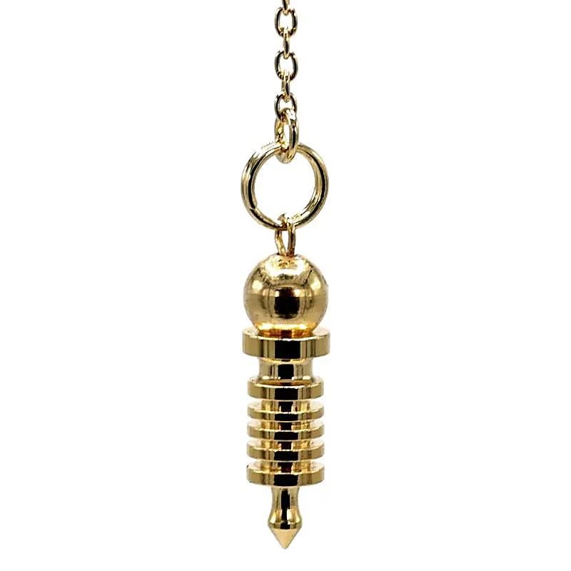Mini pendel messing verguld - 4gr