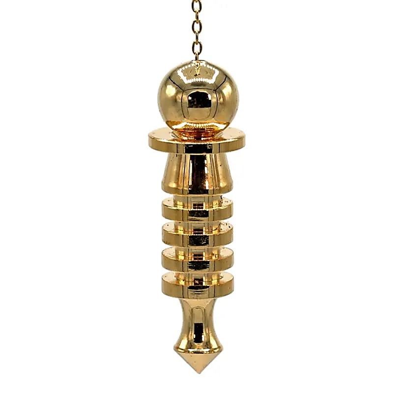 Pendel messing verguld - 24gr