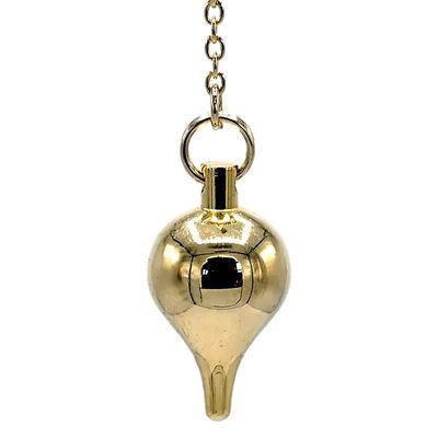 Pendel messing verguld - 27gr
