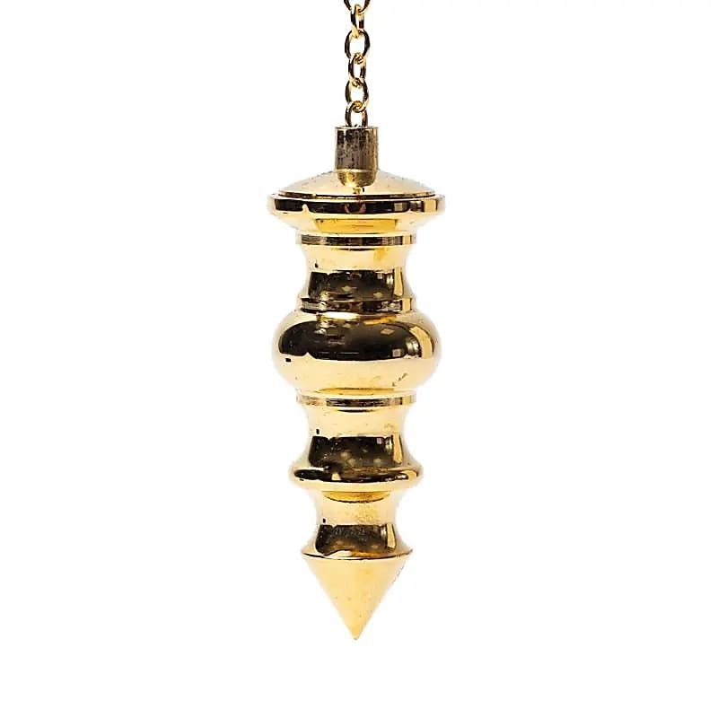 Pendel messing verguld - 25gr