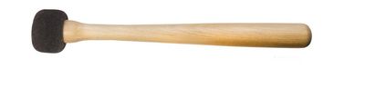 Klankschaalklopper vilt - grijs - Ø 5cm/L 30cm