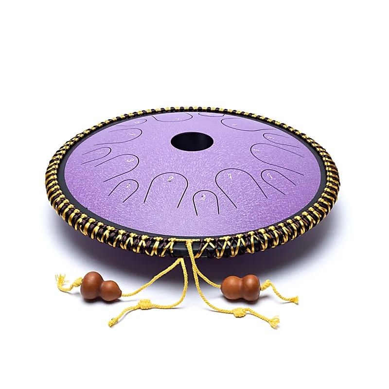 Steel Tongue Drum - lavender - 36cm - 14 notes - C major