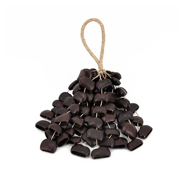Seedpod rattle with handle - Entada seeds