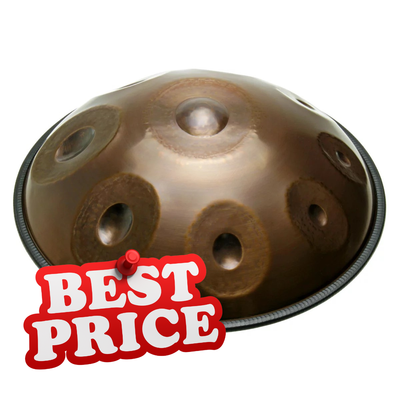 Dreamland Handpan, D mineur pentatonisch, roestvrij staal