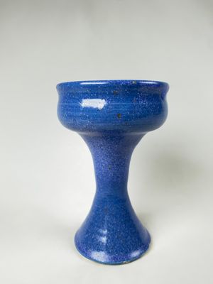 Smudge beker keramiek - blauw