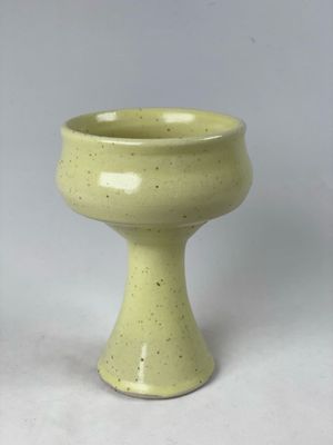 Smudge beker keramiek - licht groen