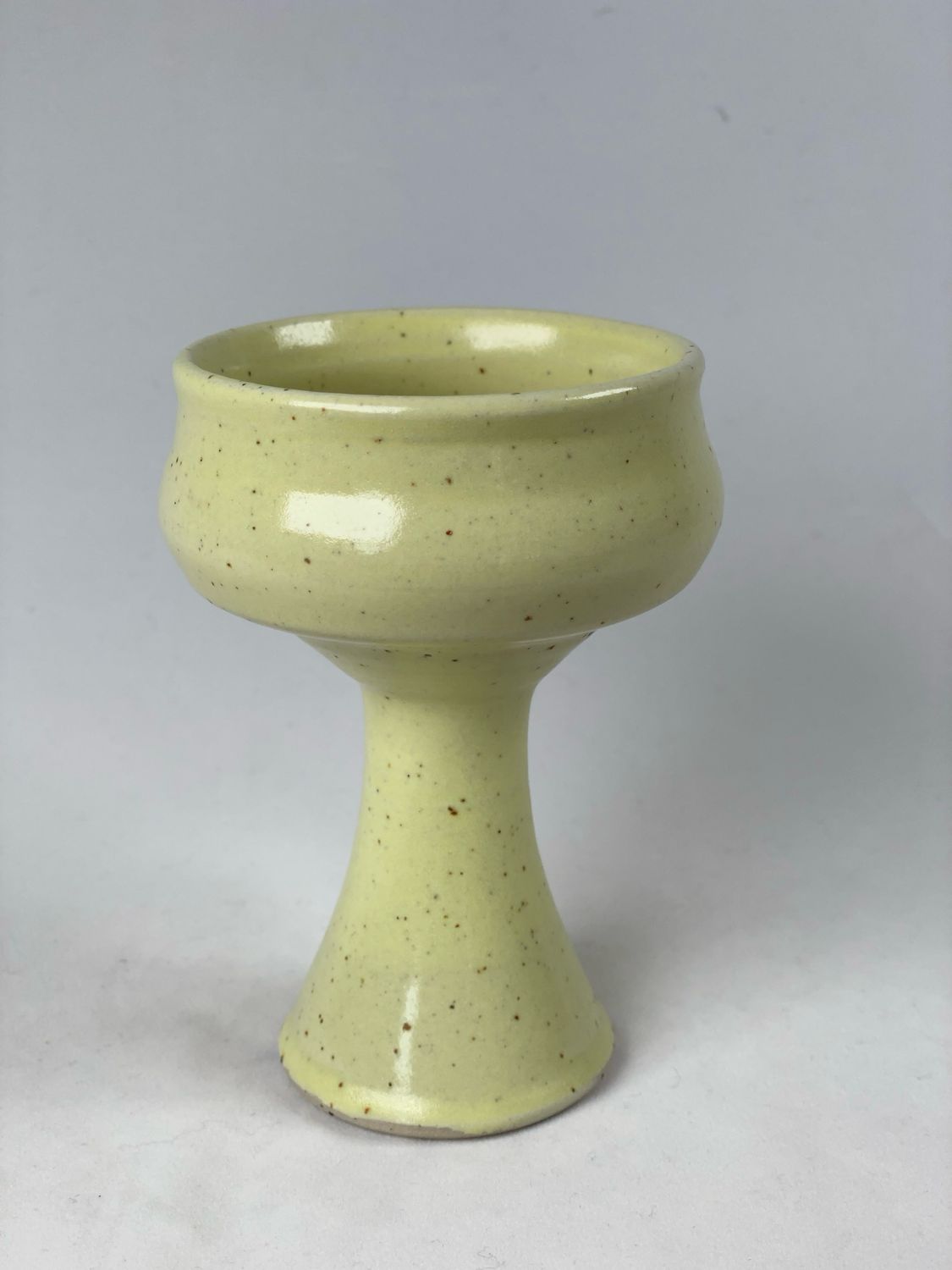 Smudge beker keramiek - licht groen