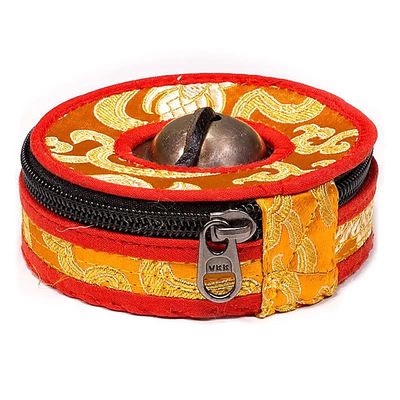 Hoesje voor Tingsha's oranje/rood - large