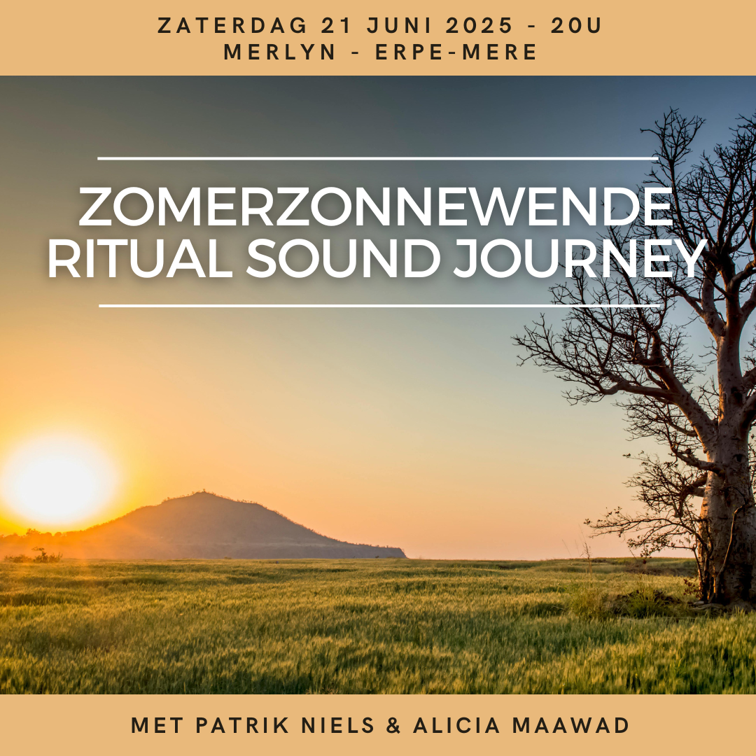 "Zomerzonnewende Ritual Sound Journey" - zaterdag 21 juni 2025 - 20u