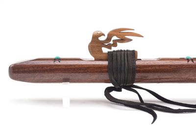 Red Tail Hawk - G - Walnut with Turquoise